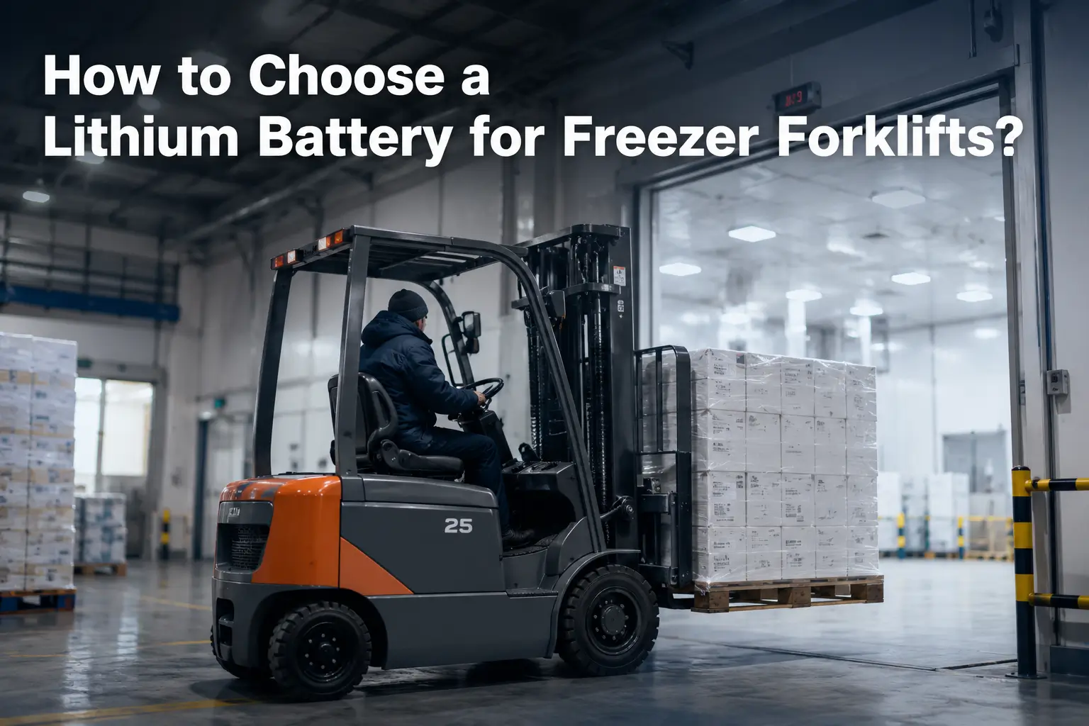 Dondurucu Forkliftleri İçin Lityum Pil Nasıl Seçilir?
